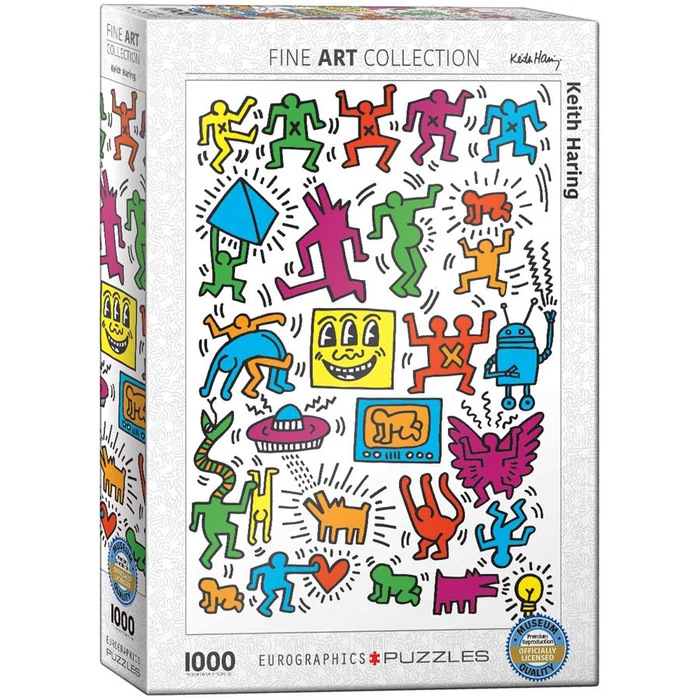 EuroGraphics 6000-5513 - Collage, Keith Haring - 1000 db-os puzzle