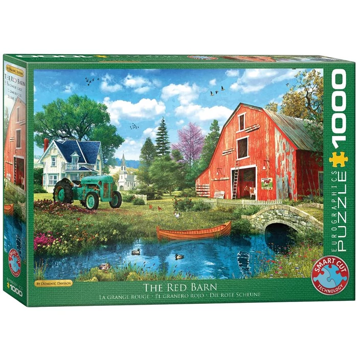 EuroGraphics 6000-5526 - The Red Barn, Dominic Davison - 1000 db-os puzzle