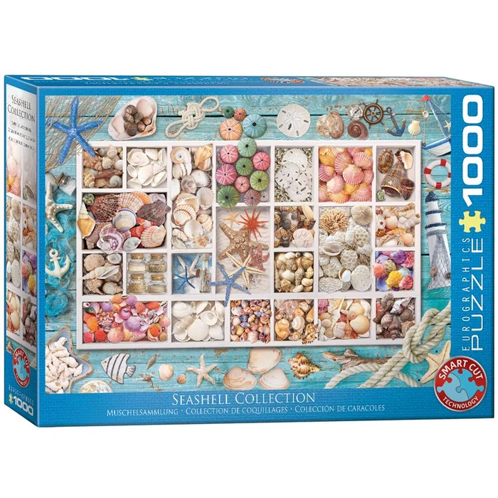 EuroGraphics 6000-5529 - Laura's Seashell Collection - 1000 db-os puzzle