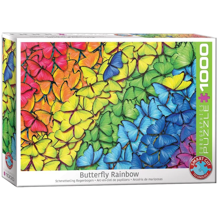 EuroGraphics 6000-5603 - Butterfly Rainbow - 1000 db-os puzzle