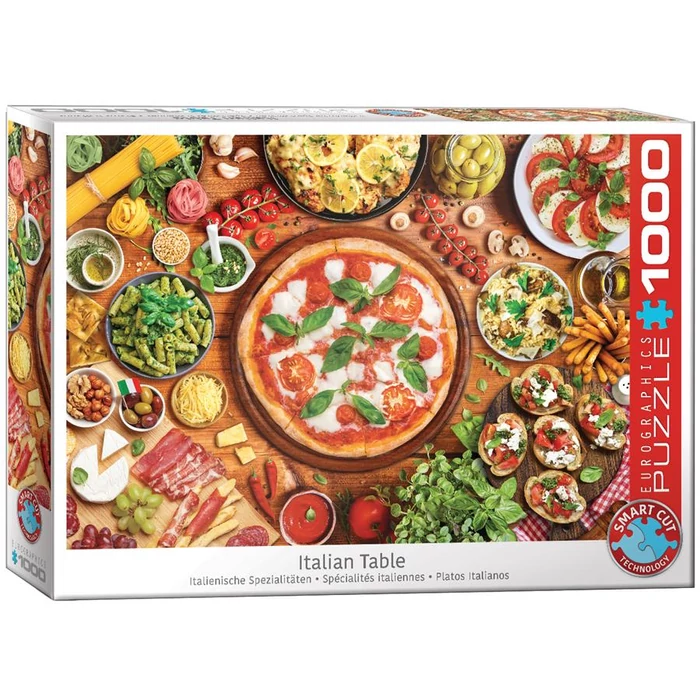 EuroGraphics 6000-5615 - Italian Table - 1000 db-os puzzle