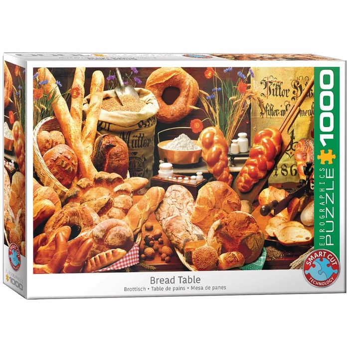 EuroGraphics 6000-5626 - Bread Table - 1000 db-os puzzle