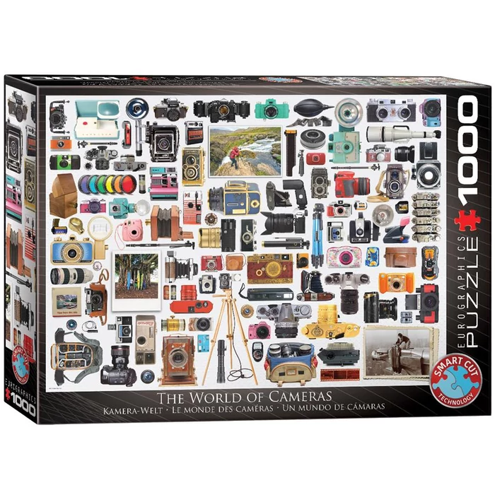 EuroGraphics 6000-5627 - The World of Cameras - 1000 db-os puzzle