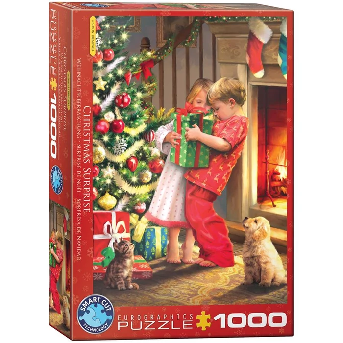 EuroGraphics 6000-5640 - Chistmas Surprise by Simon Treadwell - 1000 db-os puzzle