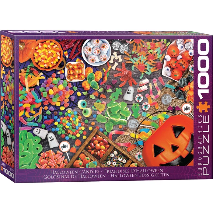EuroGraphics 6000-5652 - Halloween Candies 1000 db-os puzzle