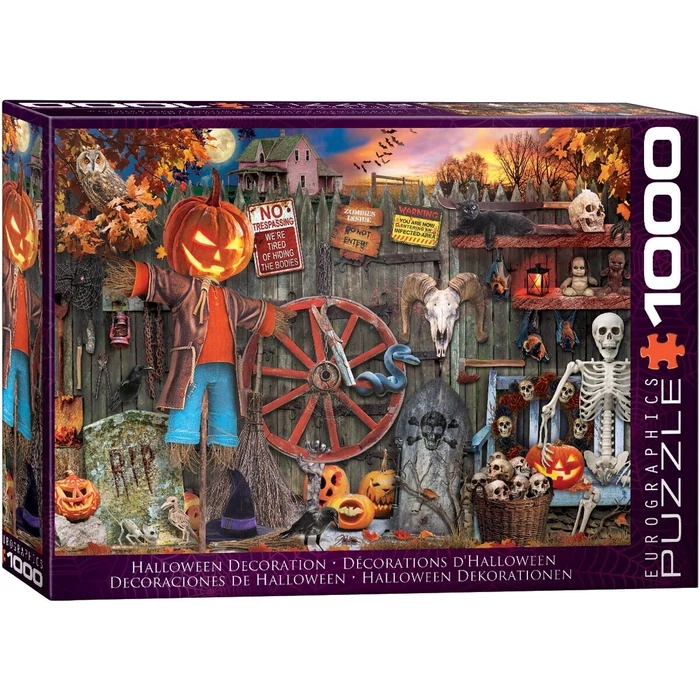 EuroGraphics 6000-5653 - Halloween Decorations 1000 db-os puzzle