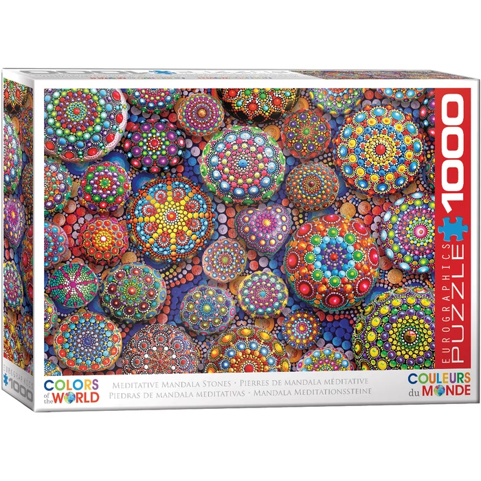 EuroGraphics 6000-5697 - Meditative Mandala Stones 1000 db-os puzzle