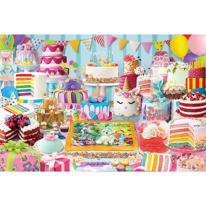 EuroGraphics 1000 db-os puzzle - Birthday Cake Party (6000-5700)