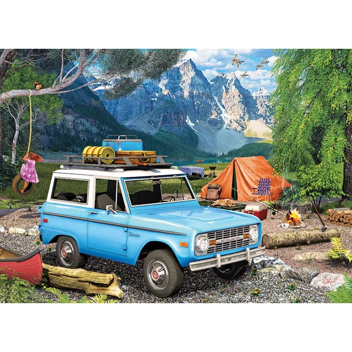 EuroGraphics 1000 db-os puzzle - Backwoods Bronco (6000-5797)