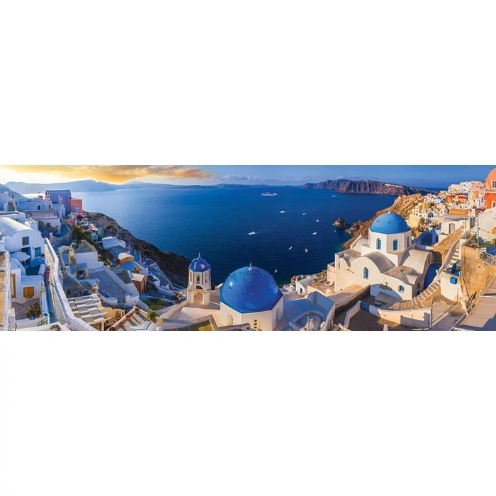 EuroGraphics 6010-5300 - Panoráma puzzle - AirPano - Santorini, Greece - 1000 db-os puzzle