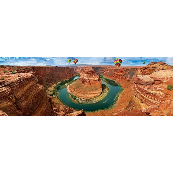EuroGraphics 6010-5371 - Panoráma puzzle - AirPano - Horseshoe Bend, Arizona - 1000 db-os puzzle