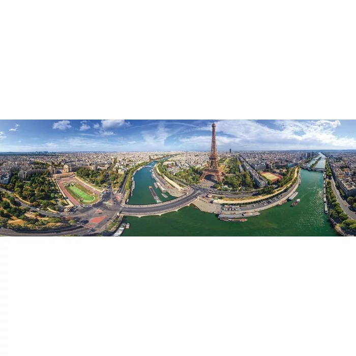EuroGraphics 6010-5373 - Panoráma puzzle - AirPano - Paris, France - 1000 db-os puzzle
