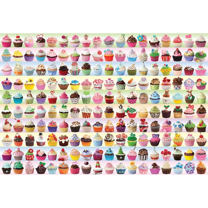 EuroGraphics 8220-0629 - Cupcakes Galore - 2000 db-os puzzle