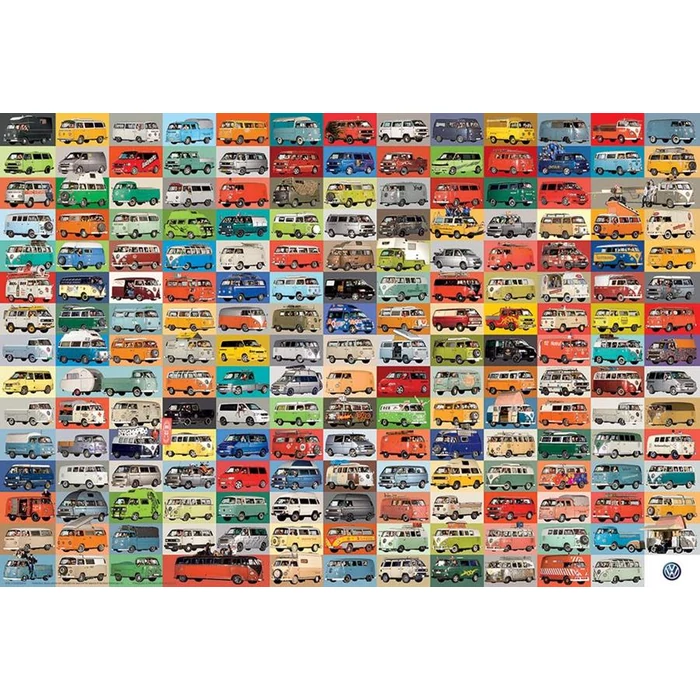 EuroGraphics 8220-0783 - The VW Groovy Bus - 2000 db-os puzzle