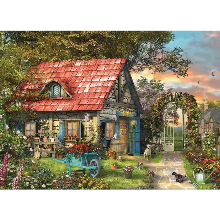 EuroGraphics 6500-0971 - The Country Shed - 500 db-os puzzle