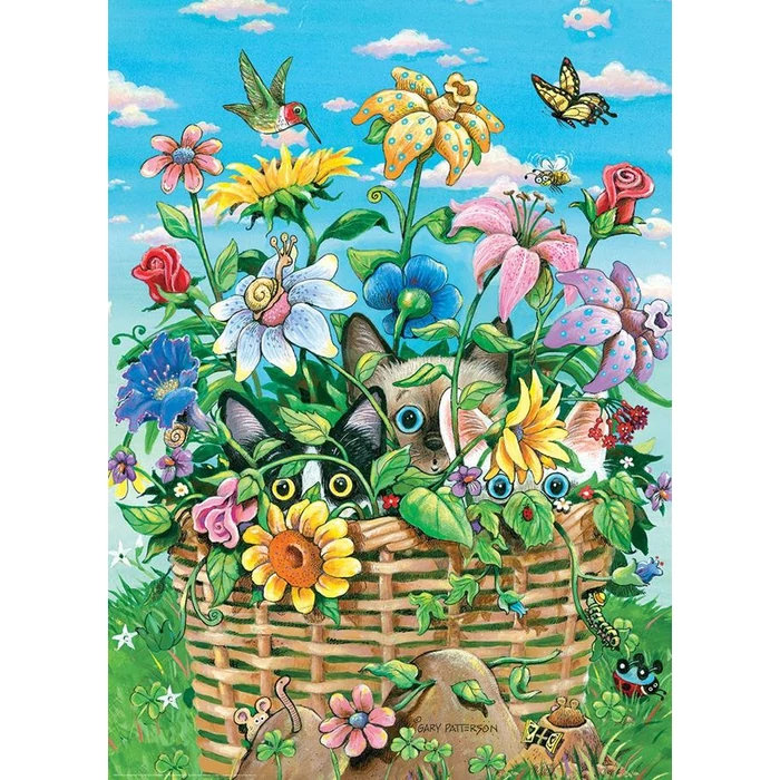EuroGraphics 8300-5368 - Pick-a-Boo Kittens - 300 db-os XL puzzle