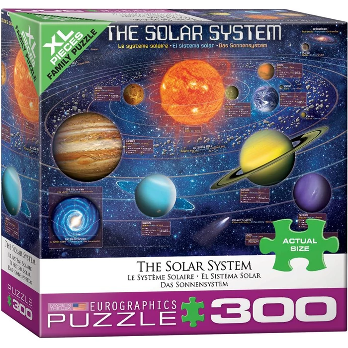 EuroGraphics 8300-5369 - The Solar System - 300 db-os XL puzzle