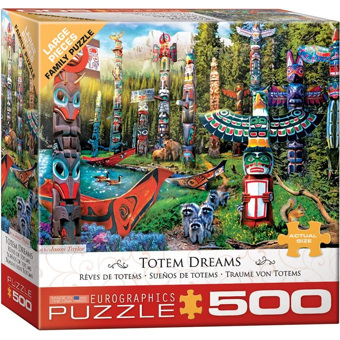 EuroGraphics 8500-5361 - Totem Dreams - 500 db-os puzzle