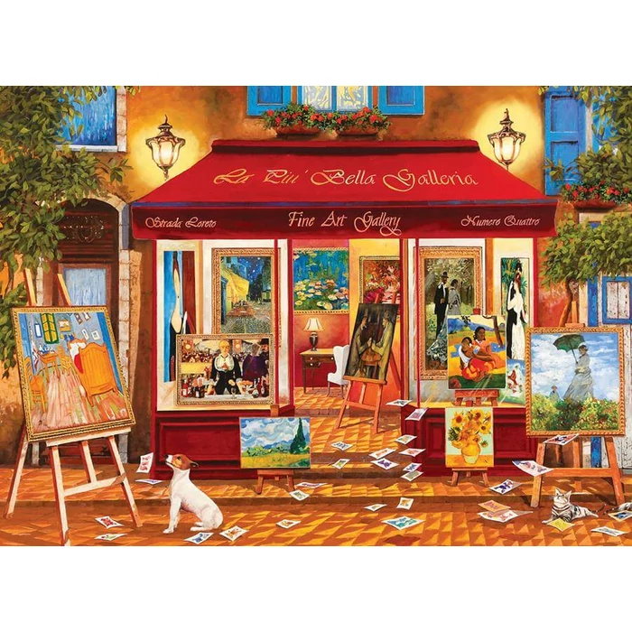 EuroGraphics 6000-5887 - Fine Art Gallery - 1000 db-os puzzle