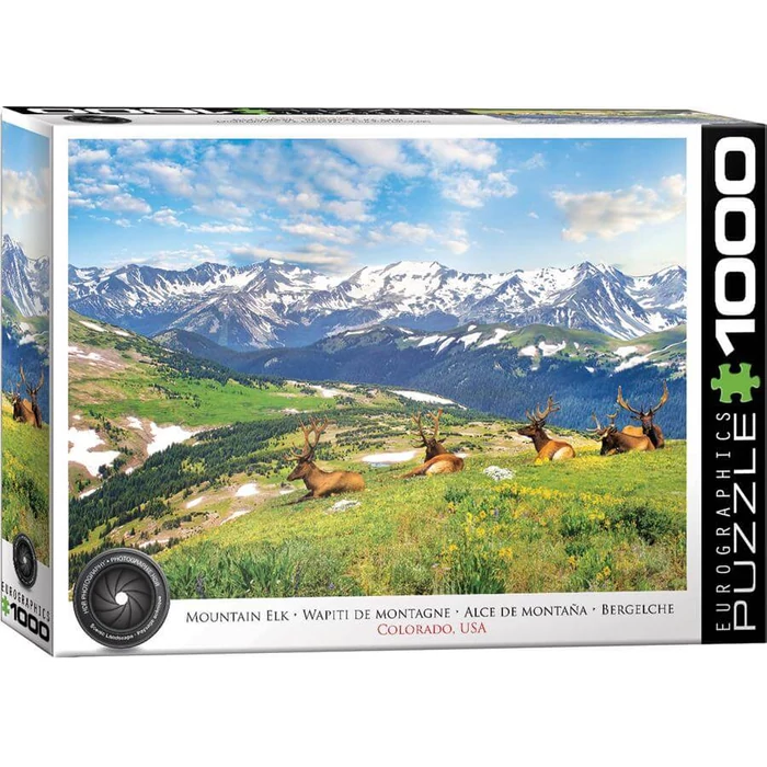 EuroGraphics 6000-5705 - Mountain Elks - 1000 db-os puzzle