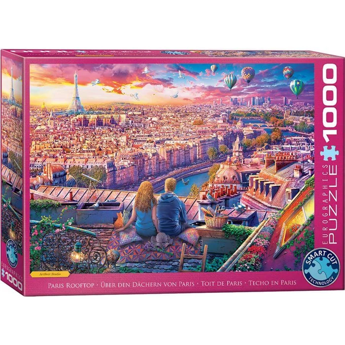 EuroGraphics 6000-5886 - Paris Rooftop -1000 db-os puzzle