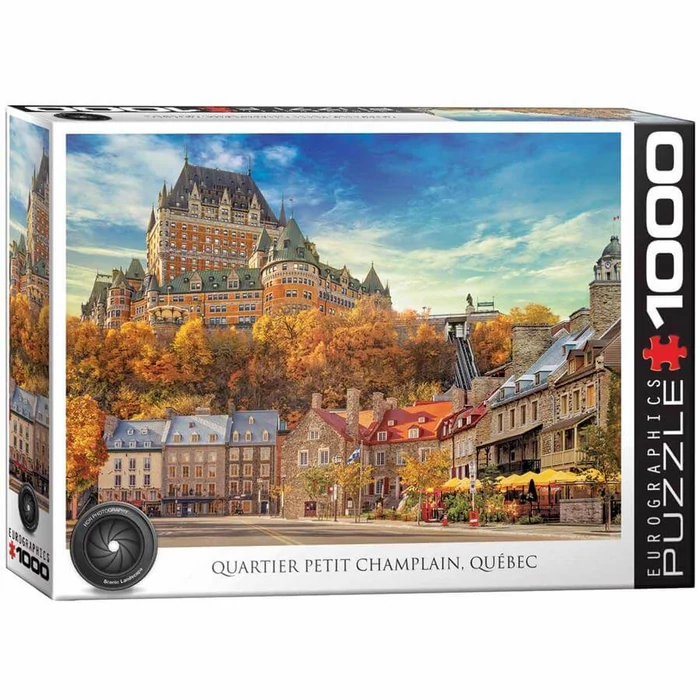 EuroGraphics 6000-5809 - Quartier Petit Champlain - 1000 db-os puzzle