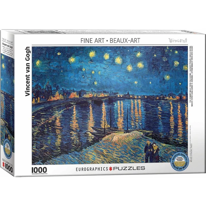 EuroGraphics 1000 db-os puzzle - Van Gogh - The Starry Night Over the Rhone (6000-5708)