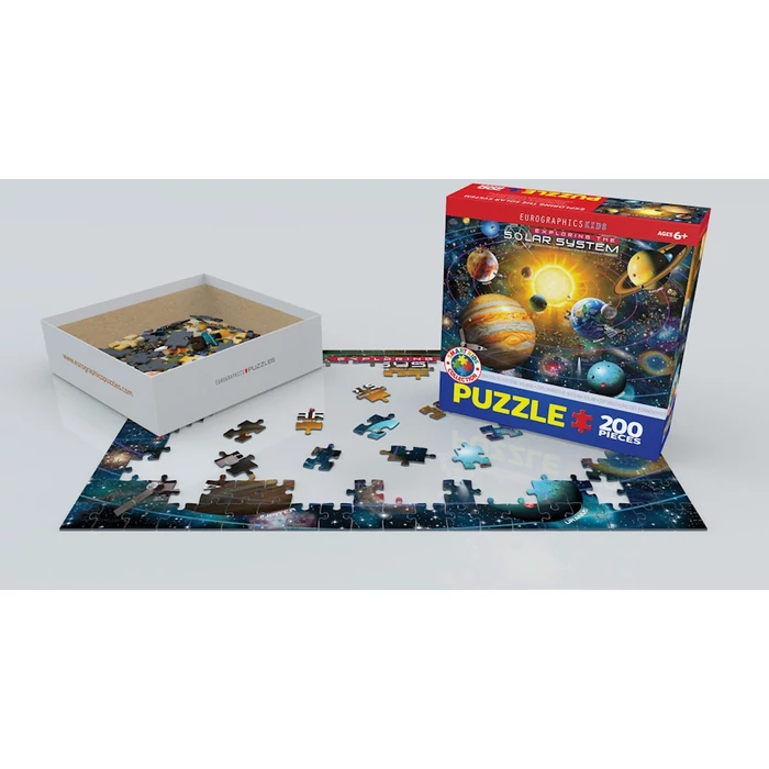 EuroGraphics 6200-5486 - Exploring the Solar System - 200 db-os puzzle