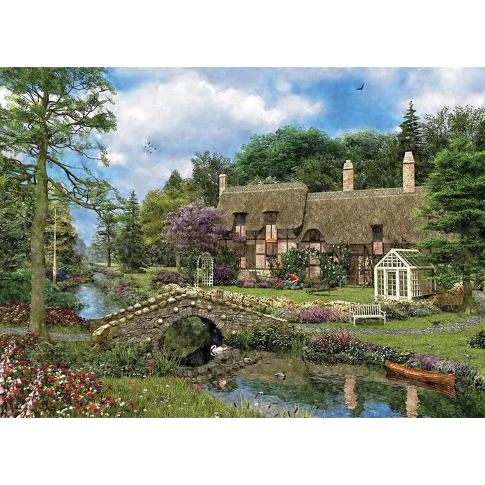 EuroGraphics 8500-0457 - Cobble Walk Cottage, Dominic Davison - 500 db-os puzzle