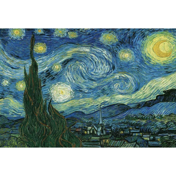 EuroGraphics 8520-1204 - Starry Night by Vincent Van Gogh - 5000 db-os puzzle