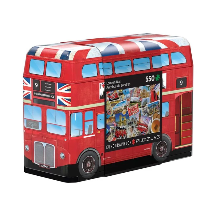 EuroGraphics 8551-5779 - London Bus - 550 db-os puzzle fém dobozban