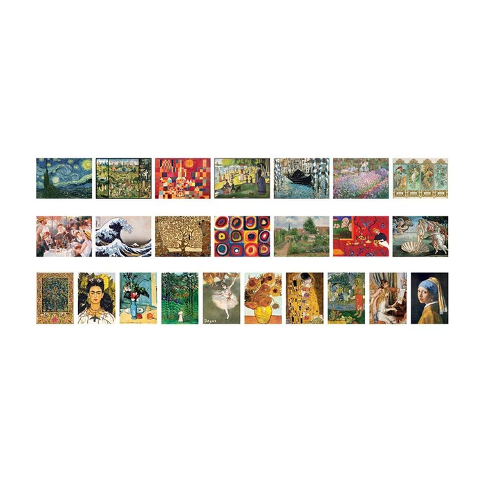 EuroGraphics 8924-6042 - Masterpieces - Adventi kalendárium puzzle