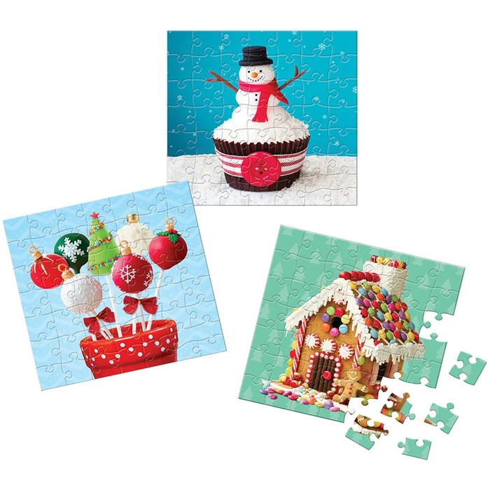 EuroGraphics 8924-5666 - Sweet Christmas - Adventi kalendárium puzzle