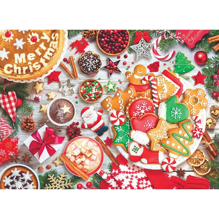 EuroGraphics 6000-5623 - Christmas Table - 1000 db-os puzzle