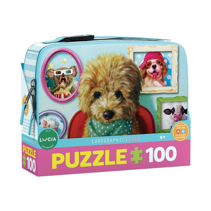 EuroGraphics 9100-5818 - Dinner Time uzsonnás doboz - 100 db-os puzzle