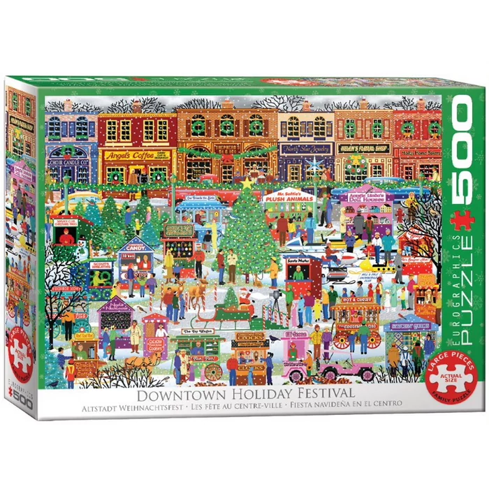 EuroGraphics 6500-5503 - Downtown Holiday Festival - 500 db-os puzzle