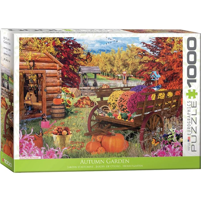 EuroGraphics 6000-5424 - Autumn Garden, Paul Normand - 1000 db-os puzzle
