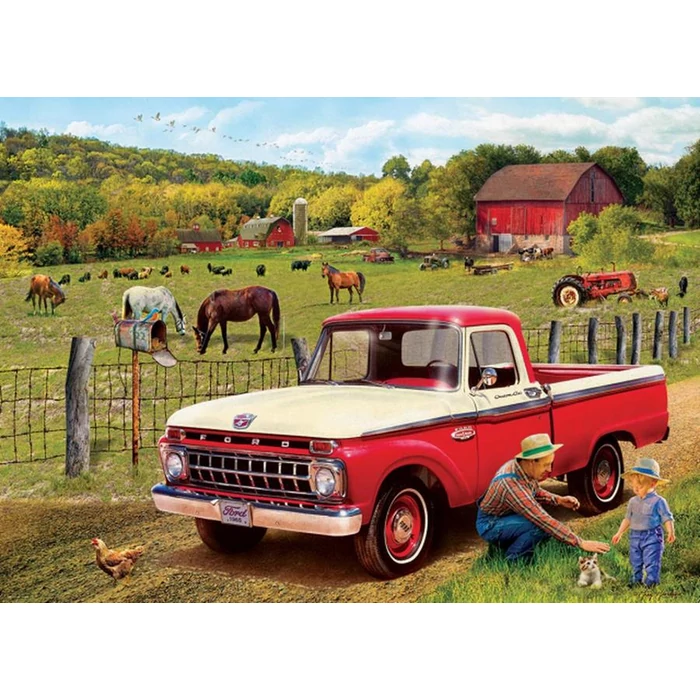 EuroGraphics 6000-5467 - Grandpa's Old Truck, Greg Giordano - 1000 db-os puzzle
