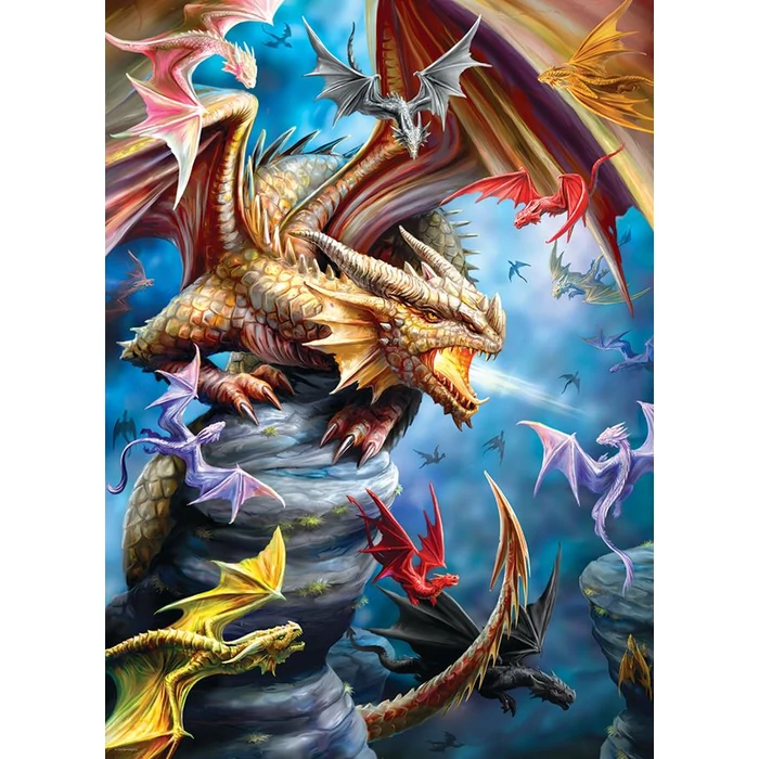 EuroGraphics 6000-5475 - Dragon Clan, Anne Stokes - 1000 db-os puzzle