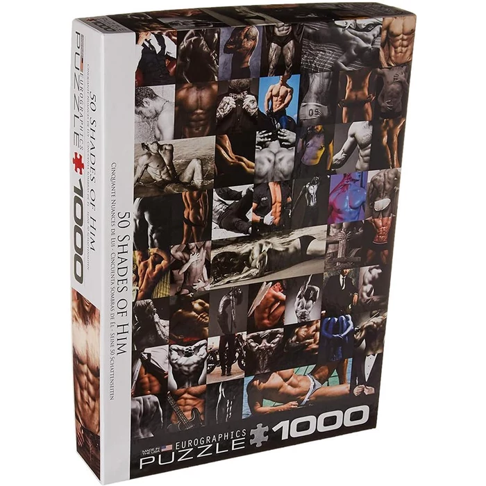 EuroGraphics 6000-5490 - 50 Shades of Him - 1000 db-os puzzle