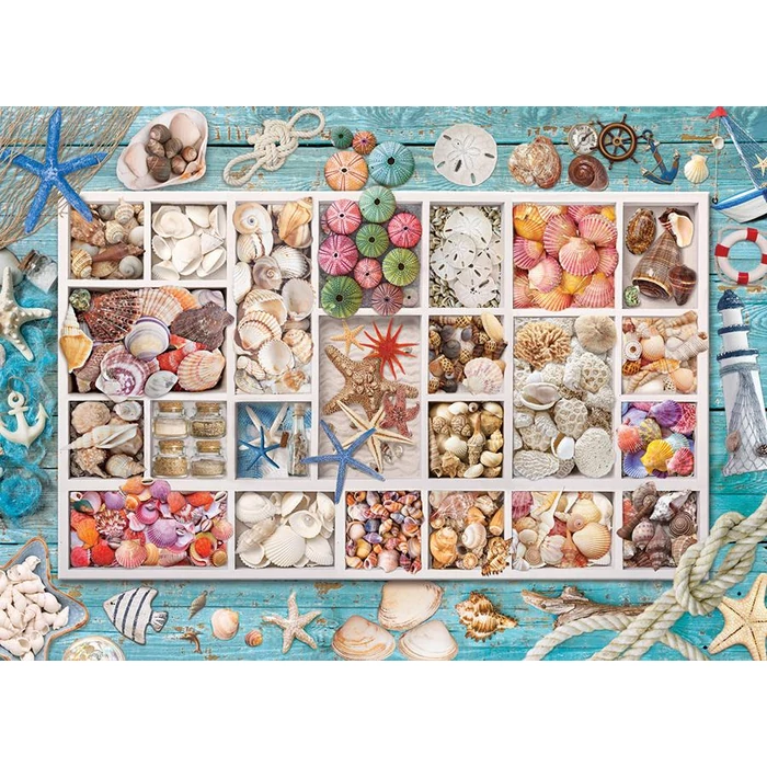 EuroGraphics 6000-5529 - Laura's Seashell Collection - 1000 db-os puzzle