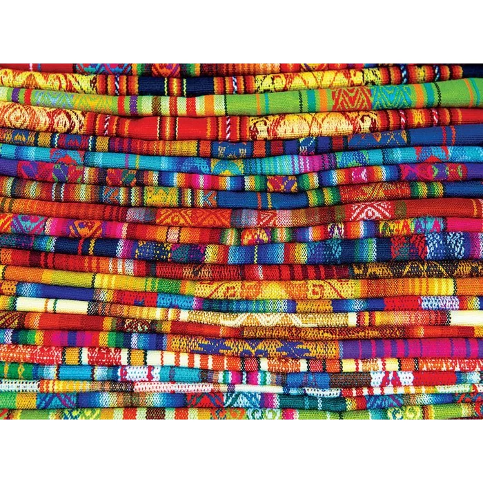 EuroGraphics 6000-5535 - Peruvian Blankets - 1000 db-os puzzle