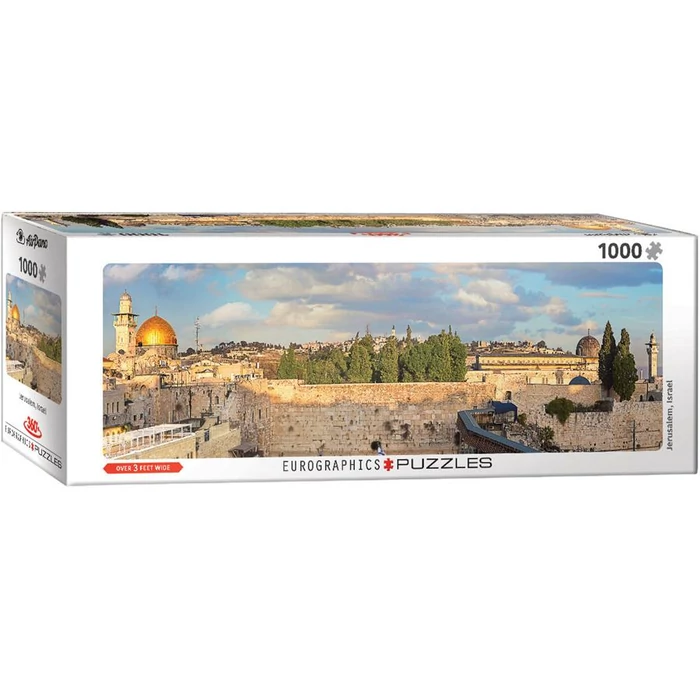 EuroGraphics 6010-5550 - Panoráma puzzle - Jerusalem - 1000 db-os puzzle