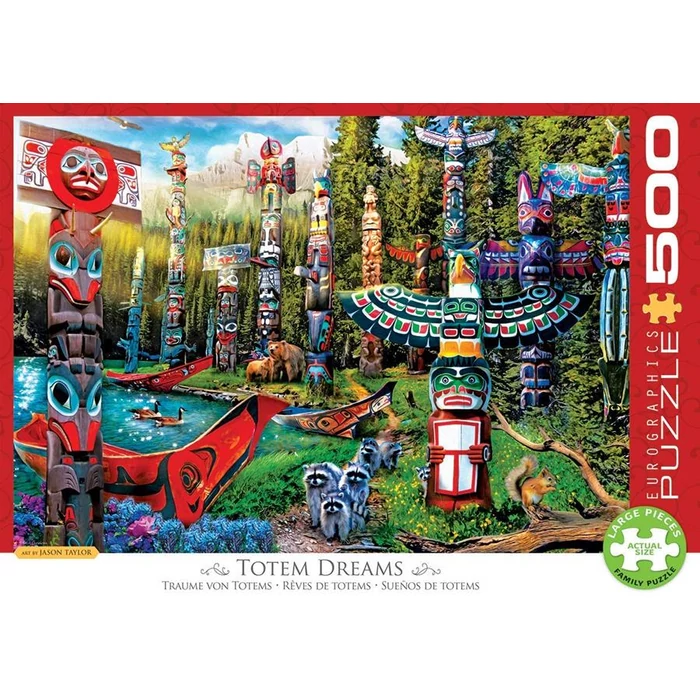EuroGraphics 6500-5361 - Totem Dreams - 500 db-os puzzle