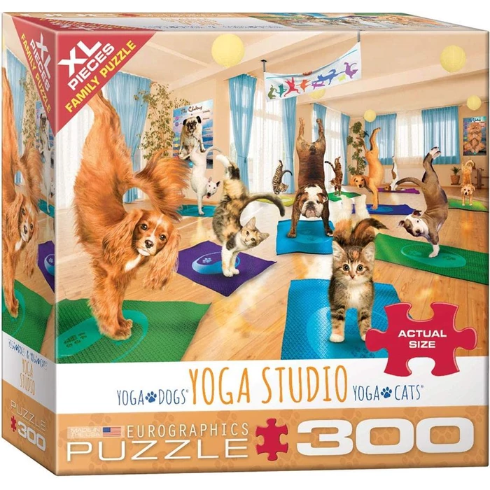 EuroGraphics 8300-5453 - Yoga Studio - 300 db-os XL puzzle