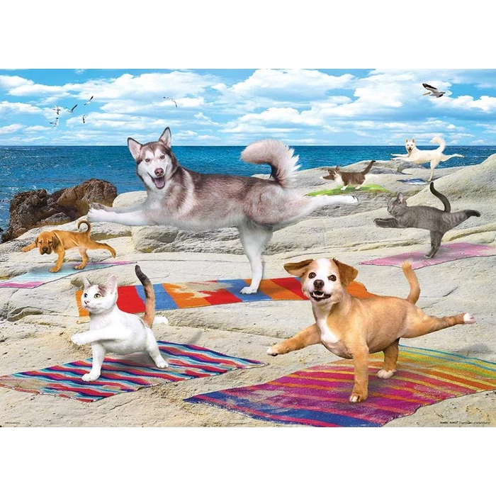 EuroGraphics 8300-5456 - Yoga Beach - 300 db-os XL puzzle