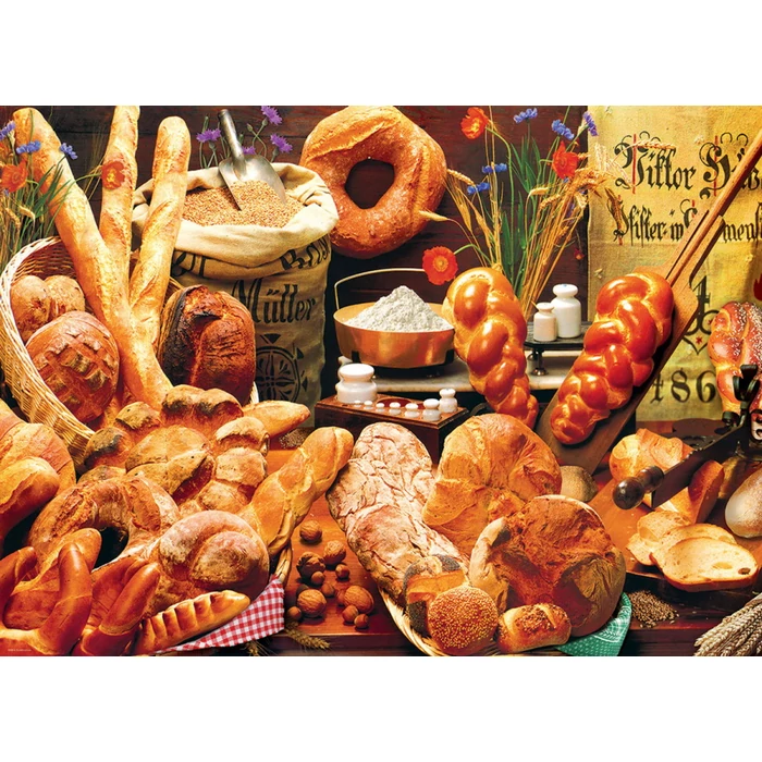 EuroGraphics 6000-5626 - Bread Table - 1000 db-os puzzle