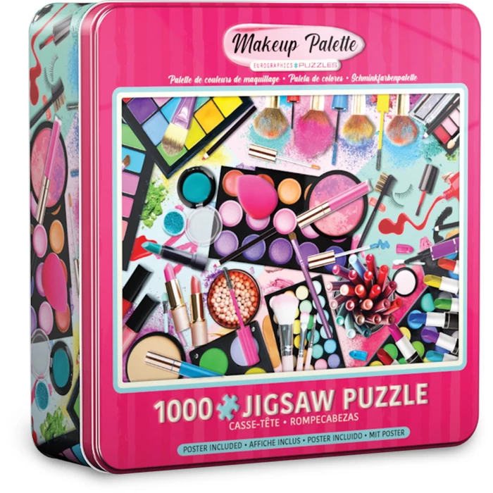 EuroGraphics 8051-5641 - Makeup Palette - 1000 db-os puzzle fém dobozban