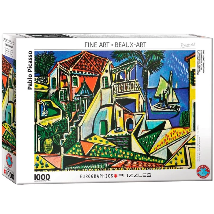 EuroGraphics 6000-5854 - Fine Art Collection - Mediterranean Landscape, Pablo Picasso - 1000 db-os puzzle