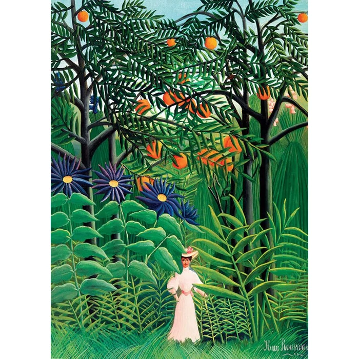 EuroGraphics 6000-5608 - Woman in an Exotic Forest by Henri Rousseau - Fine Art Collection - 1000 db-os puzzle